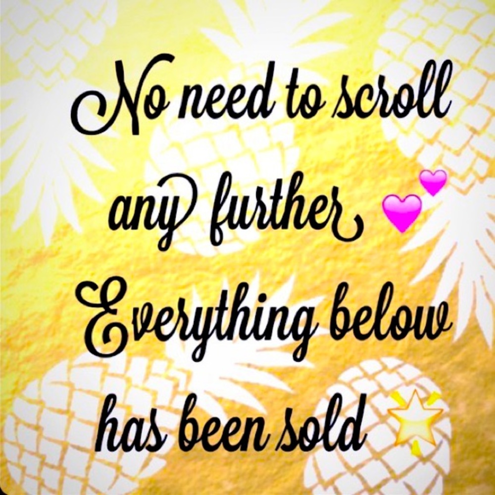 ALL ITEMS BEYOND THIS HAVE BEEN SOLD